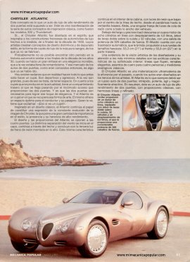 Autos de Concepto de Chrysler -Julio 1995