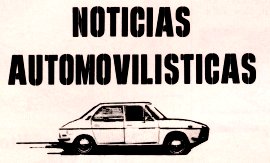 Noticias Automovilísticas - Junio 1972