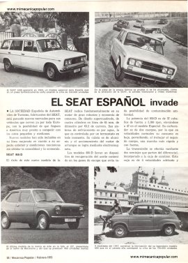 El Seat Español - Febrero 1973