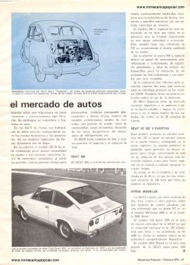 El Seat Español - Febrero 1973
