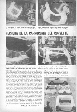 Hechura de la Carrocería del Corvette -Noviembre 1954