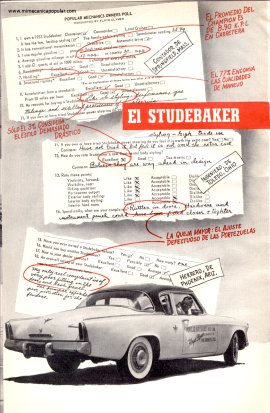 El Studebaker visto por sus dueños -Noviembre 1953