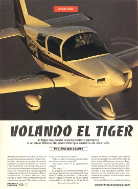 Aviación: Volando el Tiger - Marzo 1993