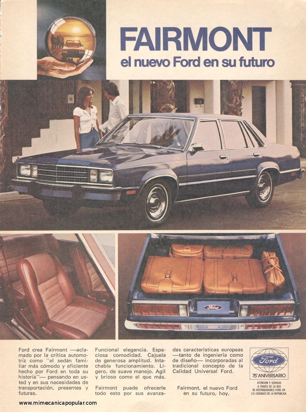 Publicidad - Ford Fairmont - Noviembre 1977