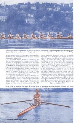 Canoas de Alta Velocidad - Agosto 1950