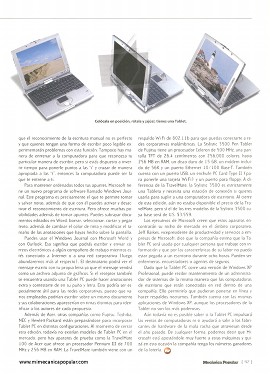 La revolucionaria Tablet PC - Noviembre 2002