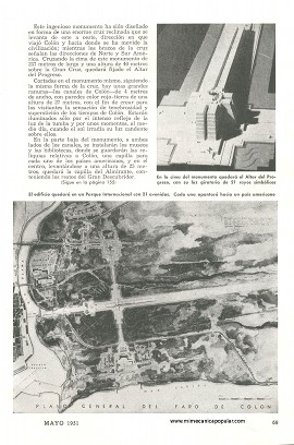 El Faro de Colón - Mayo 1951