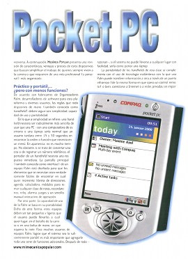 Palm OS vs Pocket PC - Diciembre 2000