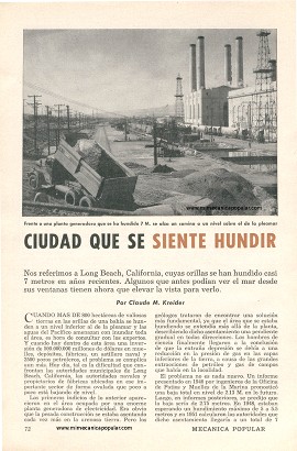Ciudad que se siente hundir - Marzo 1957