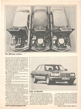 El Mercedes-Benz del 80 - Marzo 1980