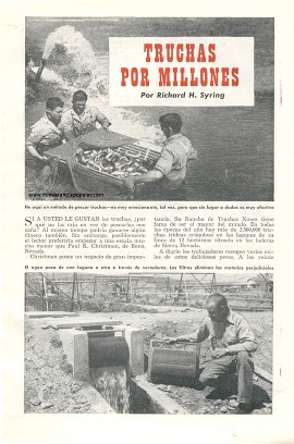 Truchas Por Millones - Octubre 1952
