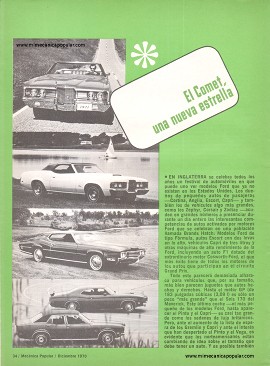 Los Ford para 1971 - Diciembre 1970