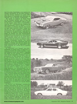 Los Ford para 1971 - Diciembre 1970