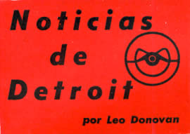 Noticias de Detroit Junio 1955 por Leo Donovan