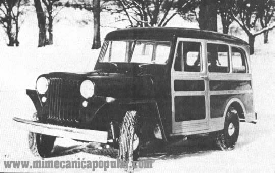 El Jeep All Steel Wagon modelo de 1946 fue la primera ranchera en su clase. La misma estaba hecha enteramente de acero, tenía una capacidad para siete pasajeros y desarrolaba 105 km/h (65 mph)