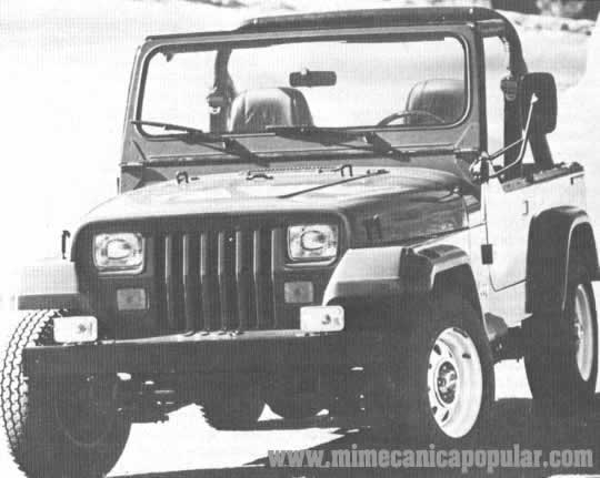 Aunque el Jeep Wrangler de 1987 compartía la carrocería abierta y el perfil de CJ7, mecánicamente tenía más en común con el Cherokee, y para él había dos sistemas de tracción en las cuatro ruedas.