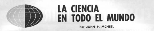 La Ciencia En Todo El Mundo Por John P. Mcneel Junio 1963