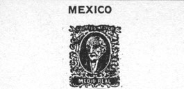 Honra con su primer sello al cura Hidalgo, sello emitido el año de 1856 por la República de México