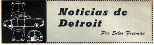 Noticias de Detroit - Marzo 1952
