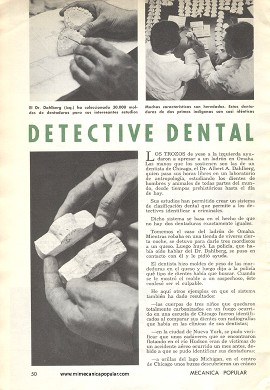 Detective Dental - Junio 1961
