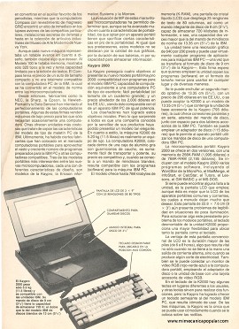 Computadoras portátiles - Mayo 1986