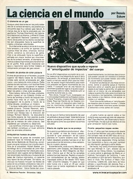 La ciencia en el mundo - Diciembre 1982