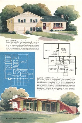 Seis Modernas Residencias - Diciembre 1953