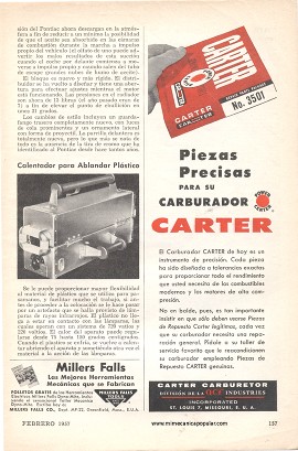 GM Ofrece Tres Coches Totalmente Nuevos - Febrero 1957