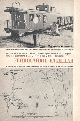 Ferrocarril Familiar de Trocha Angosta - Febrero 1957