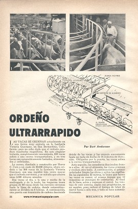Ordeño Ultrarrapido - Febrero 1960