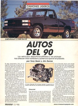 La generación de pickups y vehículos deportivos/utilitarios - Enero 1990