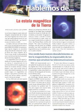 La estela magnética de la Tierra - Abril 2001