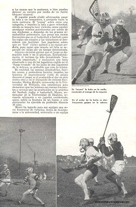Lacrosse - Antiguo Juego Indio - Mayo 1948