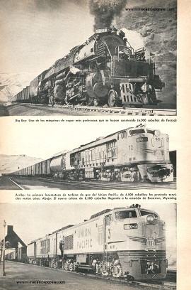 Ultrapotente Locomotora de 8500 Caballos - Abril 1959