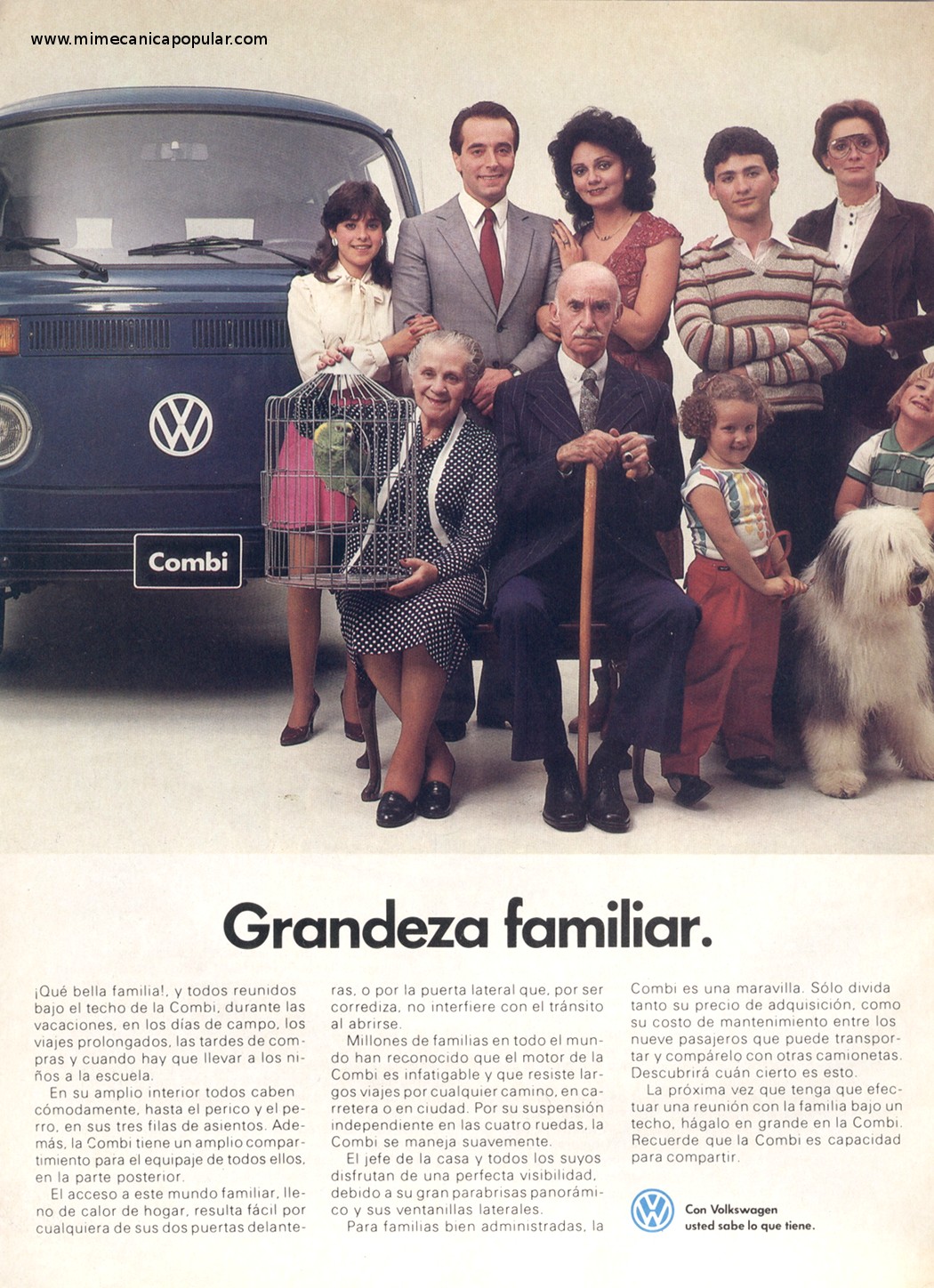 Publicidad - Volkswagen Combi - Mayo 1987