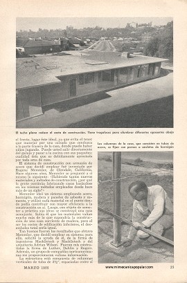 Mi Casa de Armazón de Acero - Marzo 1955