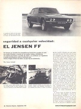 El Jensen FF - Septiembre 1970