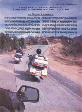 Motocicletas de lujo - Julio 1989