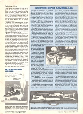Tecnología en los deportes - Junio 1988