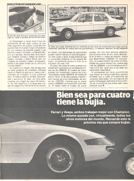 Volkswagen Jetta - Octubre 1980