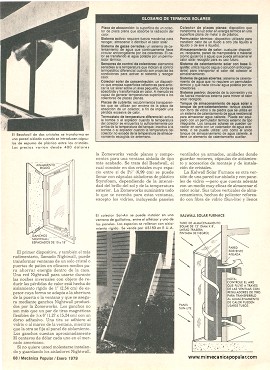 14 equipos solares - Enero 1979