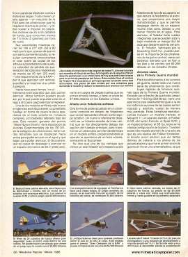 15 aviones que usted puede hacer - Marzo 1985