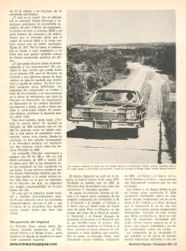 Los autos del 76: Chrysler - Diciembre 1975