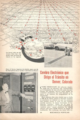 Cerebro Electrónico que Dirige el Tránsito en Denver, Colorado - Marzo 1953