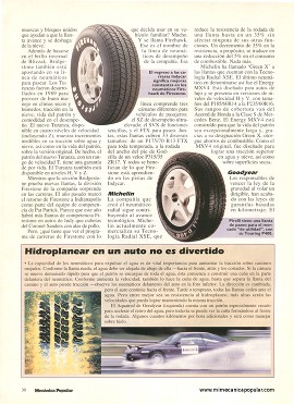 Nuevos neumáticos - Agosto 1996