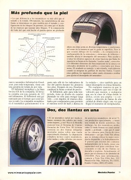 Nuevos neumáticos - Agosto 1996