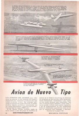 Avión de Nuevo Tipo - Noviembre 1960
