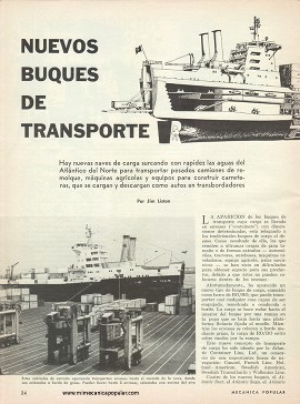 Nuevos Buques de Transporte - Febrero 1970