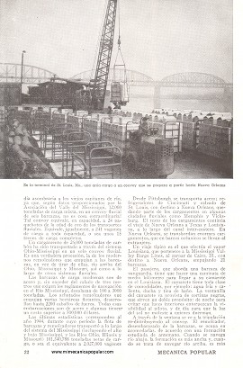 El Flete Navega por el Histórico Río - Diciembre 1947