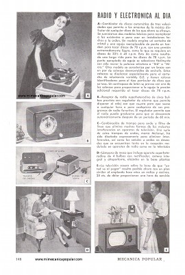 Radio y Electrónica al Día - Enero 1950